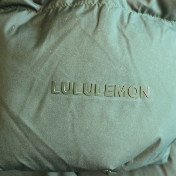 Lululemon Wunder Puff Jacket green size 10. - Picture 3 of 9